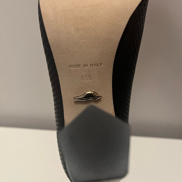 Diane Von Furstenberg Black Leather Booties - Picture 7 of 7